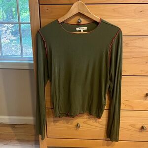 Madewell cotton knit shirt